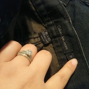 2 pairs of Calvin Klein men jeans